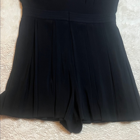 Sandro Elegant Black Romper Beautiful Construction sz 40 est 8 - Picture 11 of 16